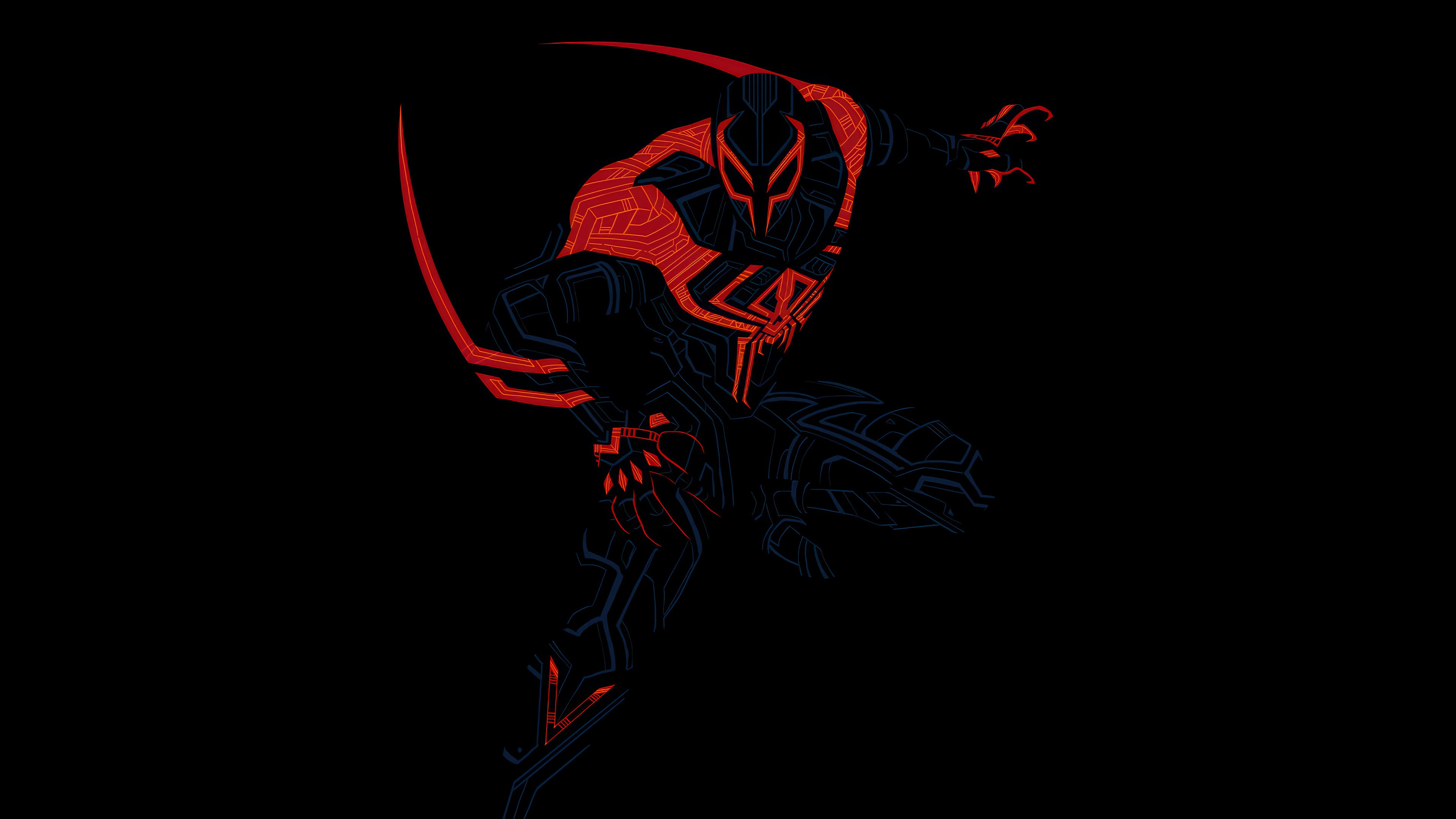 Spiderman 2099 Marvel 4k