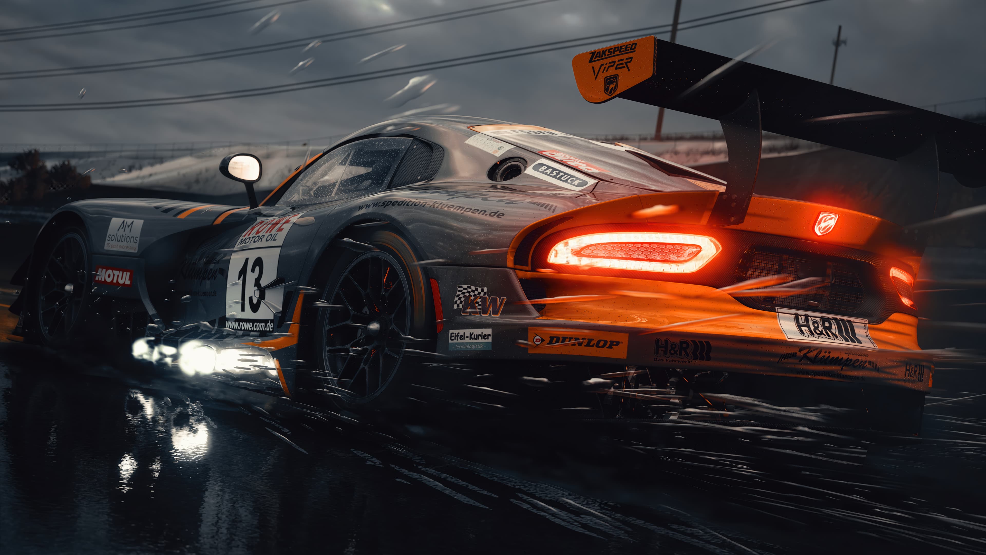 Sports Car Racing 4k Wallpaper