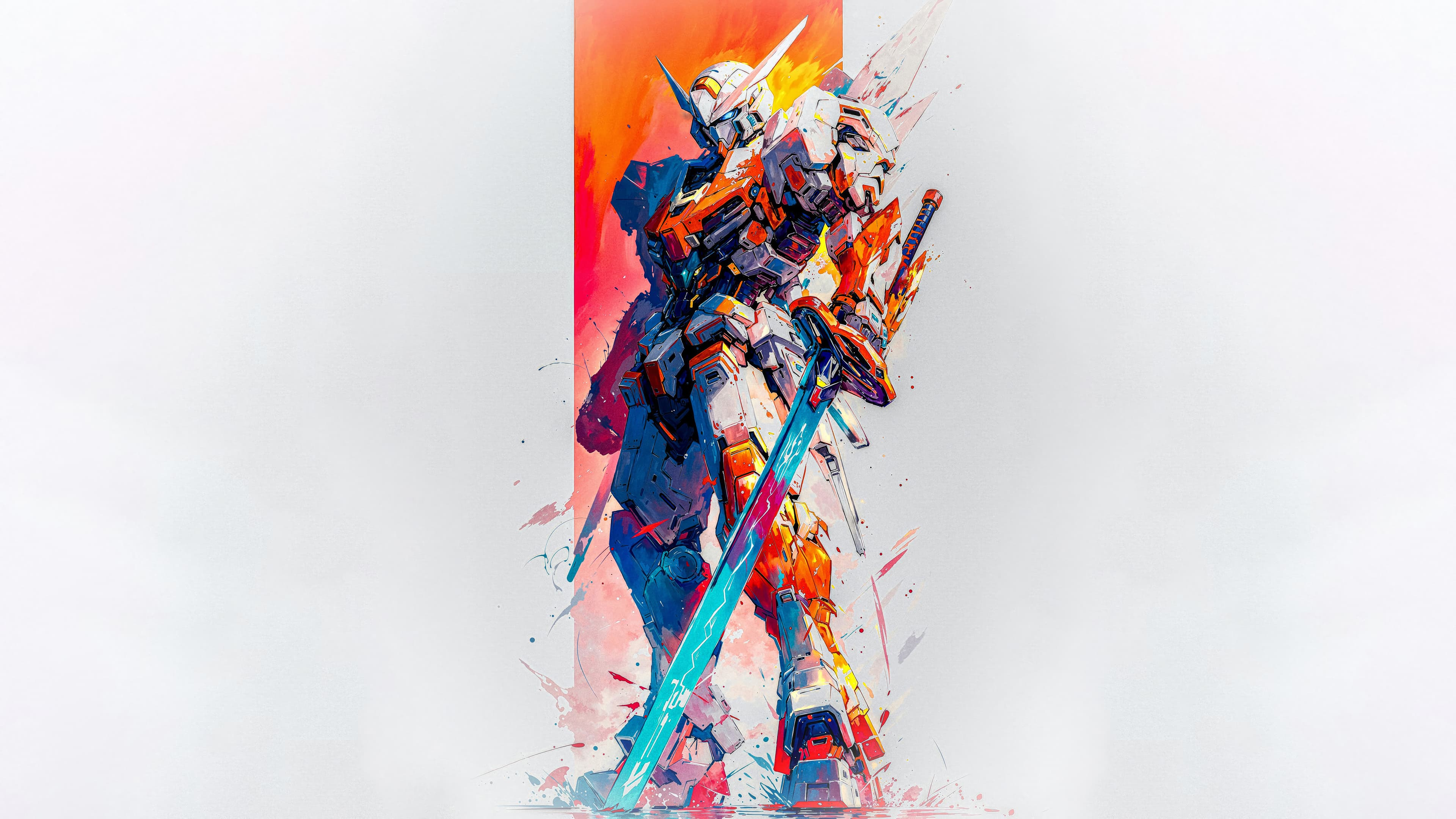 Gundam Mecha 8k Wallpaper